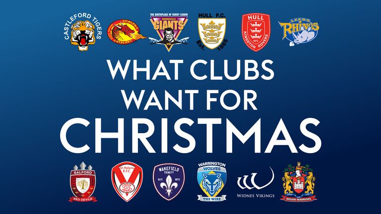 What clubs want for Christmas