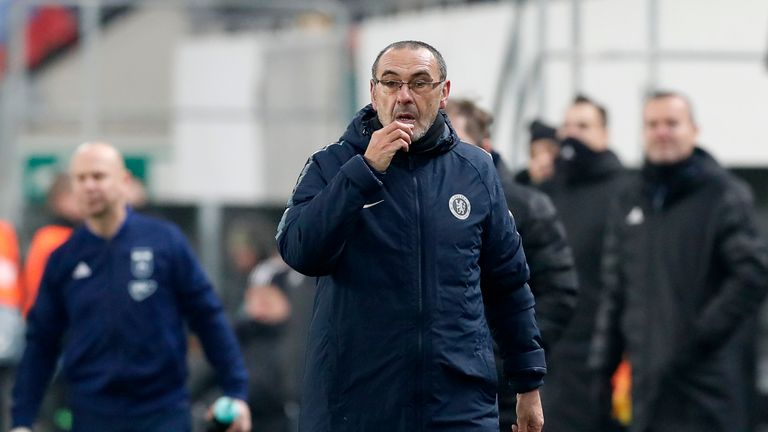 Maurizio Sarri admits he will need to wait for the full assessment on Morata's injury