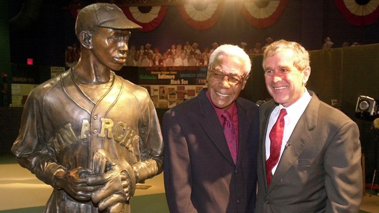 Satchel Paige statue