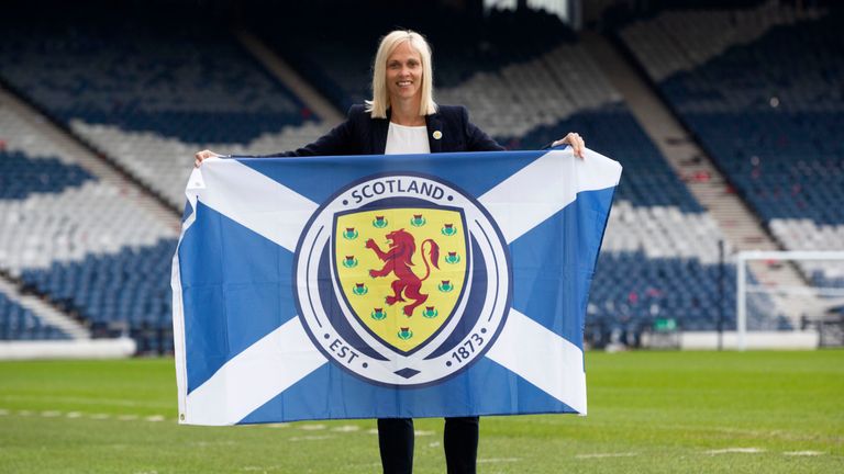 Scotland head coach Shelley Kerr