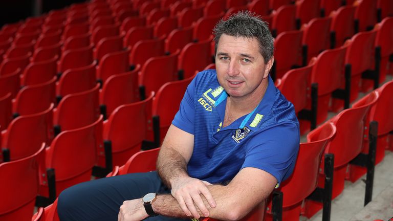 Warrington Wolves head coach Steve Price