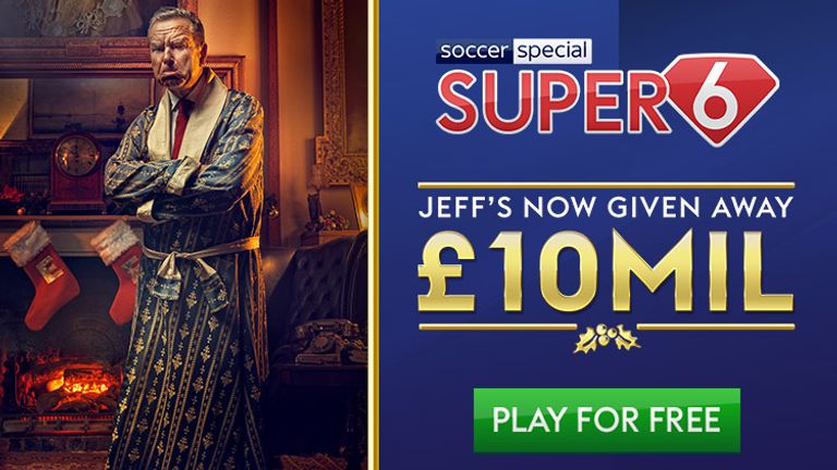 Jeff Stelling has more money to give away - play Super 6 to win!