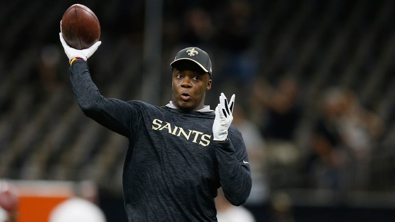 Teddy Bridgewater at Mercedes-Benz Superdome on September 16, 2018 in New Orleans, Louisiana.