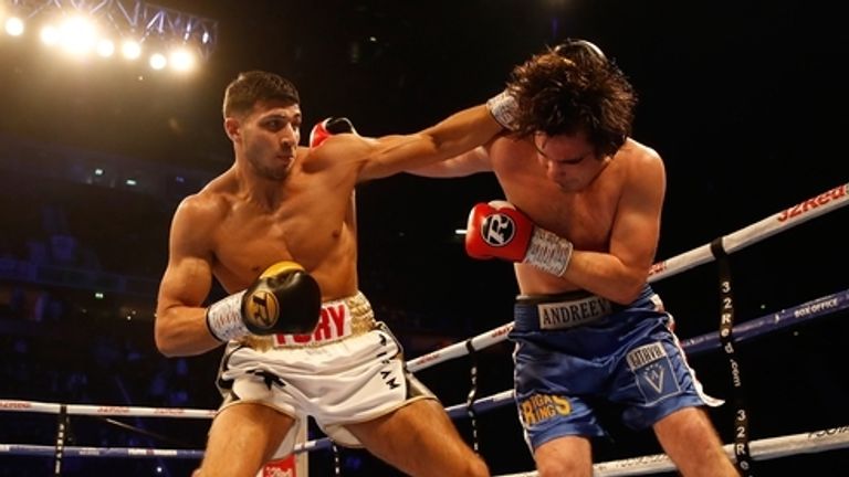 Tommy Fury made his professional debut