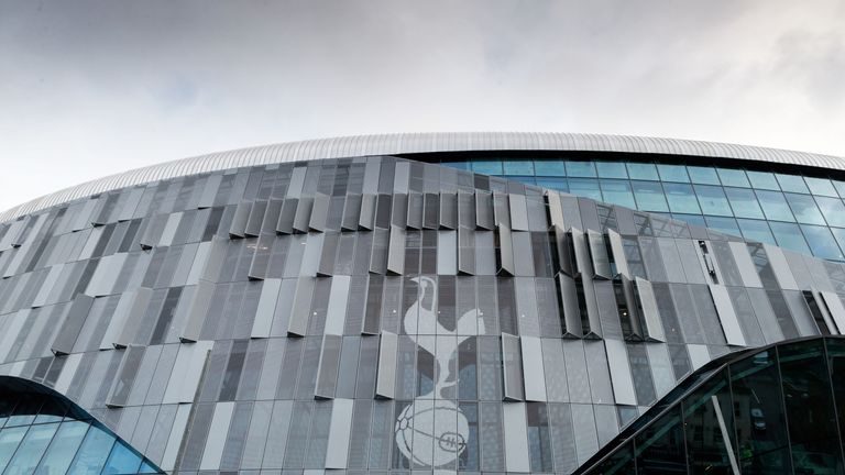 An exterior view of Tottenham Hotspur&#39;s new White Hart Lane stadium