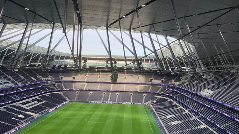 Tottenham Hotspur New Stadium Move Delayed Until April At Earliest Football News Sky Sports