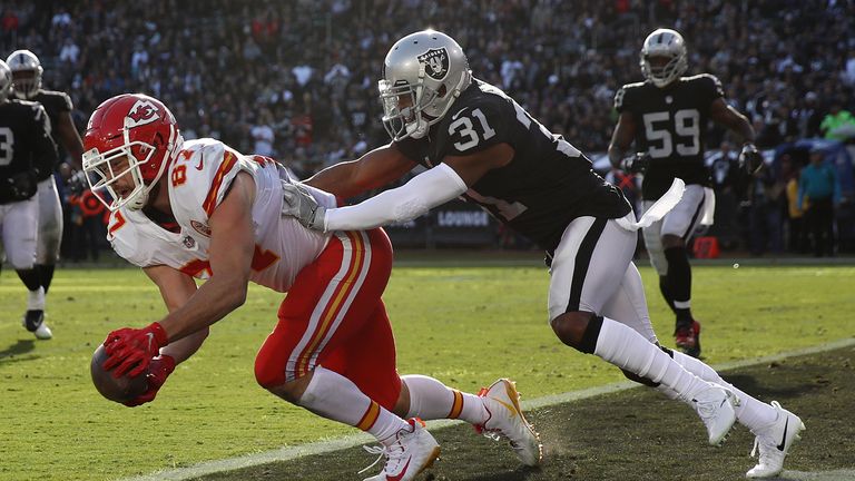 Kelce had another outstanding game to add to his tally