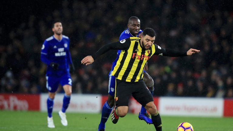 Neil Warnock believes Troy Deeney was lucky to escape without a booking