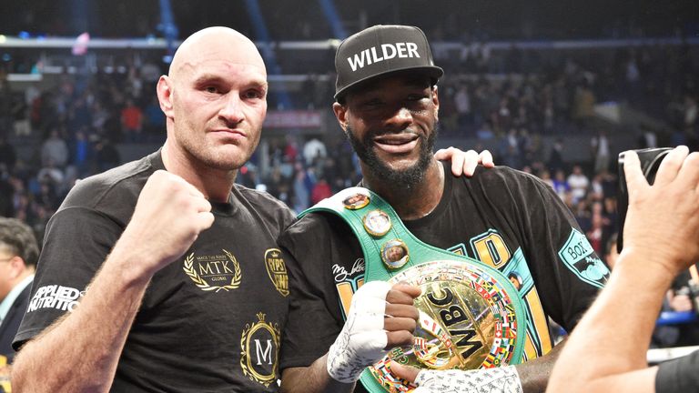 Tyson Fury se enfrenta a Deontay Wilder nuevamente en febrero