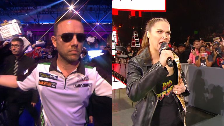 Paul Nicholson channelled Ronda Rousey by using her entrance music
