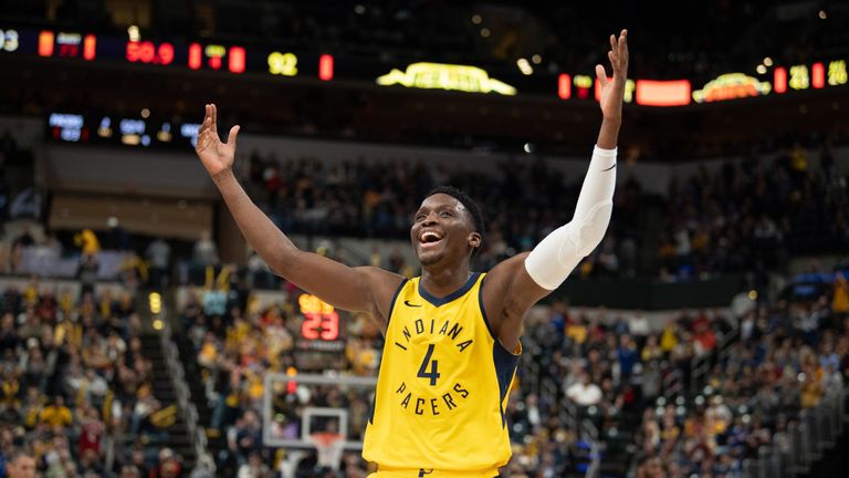 Victor Oladipo has returned from injury to boost the Pacers