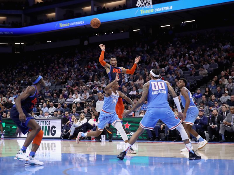 Thunder sets team scoring record in rout of Rockets