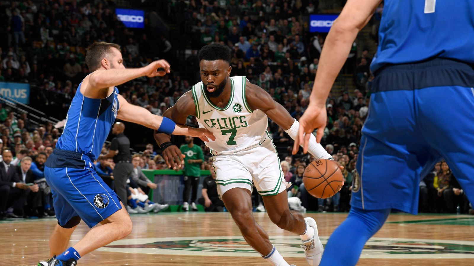 NBA round-up: Jaylen Brown leads Boston Celtics to blowout win over Dallas Mavericks ...