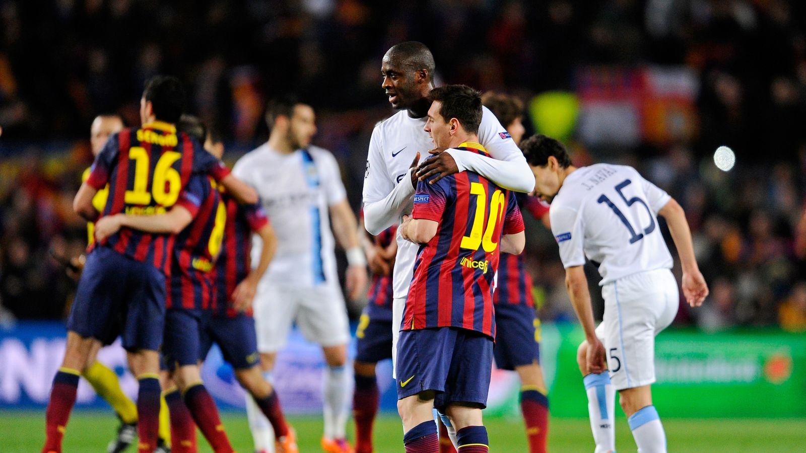 Yaya Toure's ultimate XI: Lionel Messi and Sergio Aguero feature ...