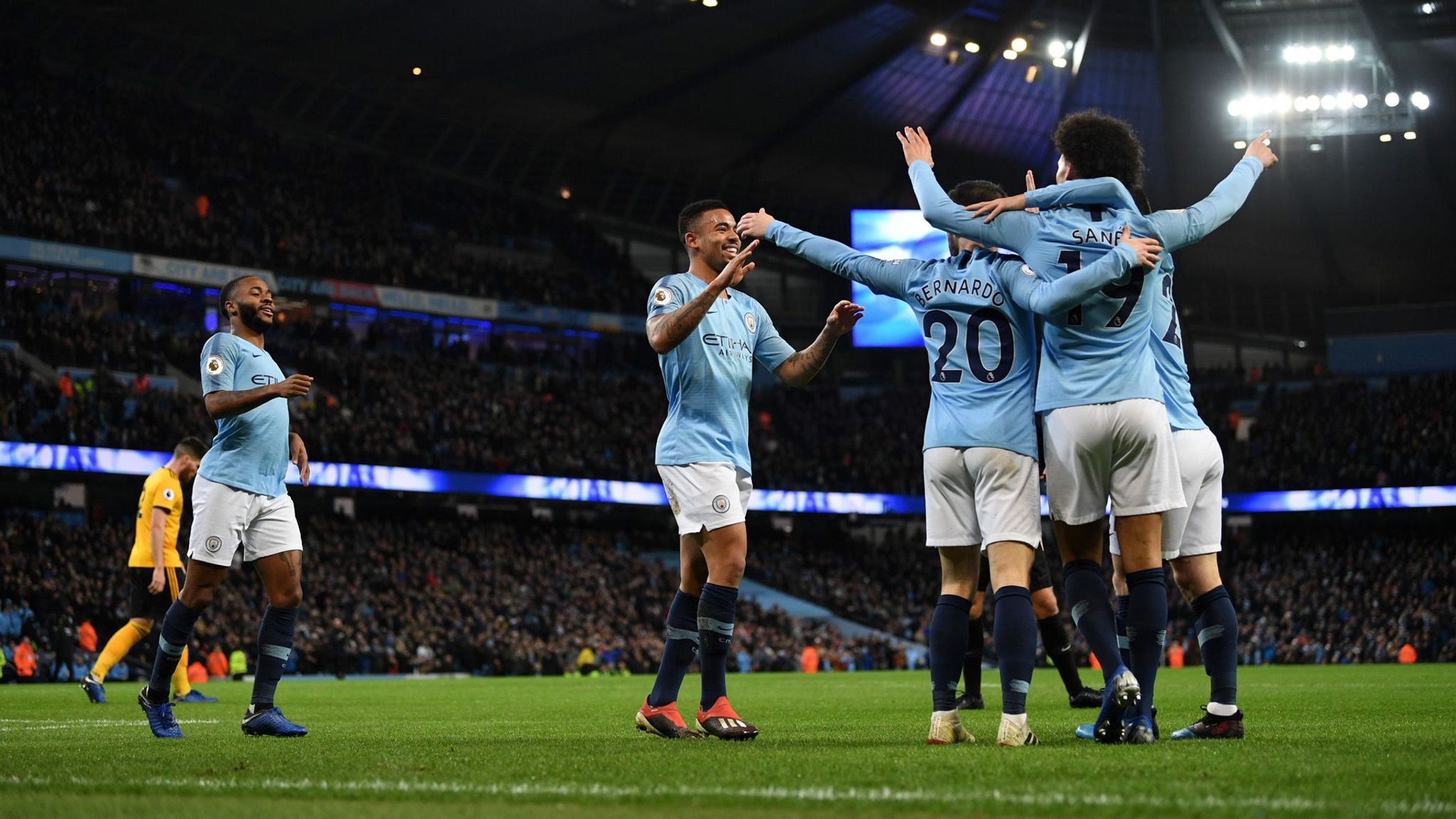 Manchester City are the goal kings with 99 goals in all competitions