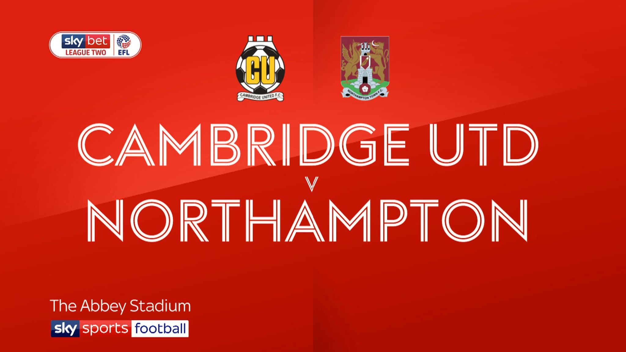 Live match preview - Cambridge U vs Northampton 19.01.2019 