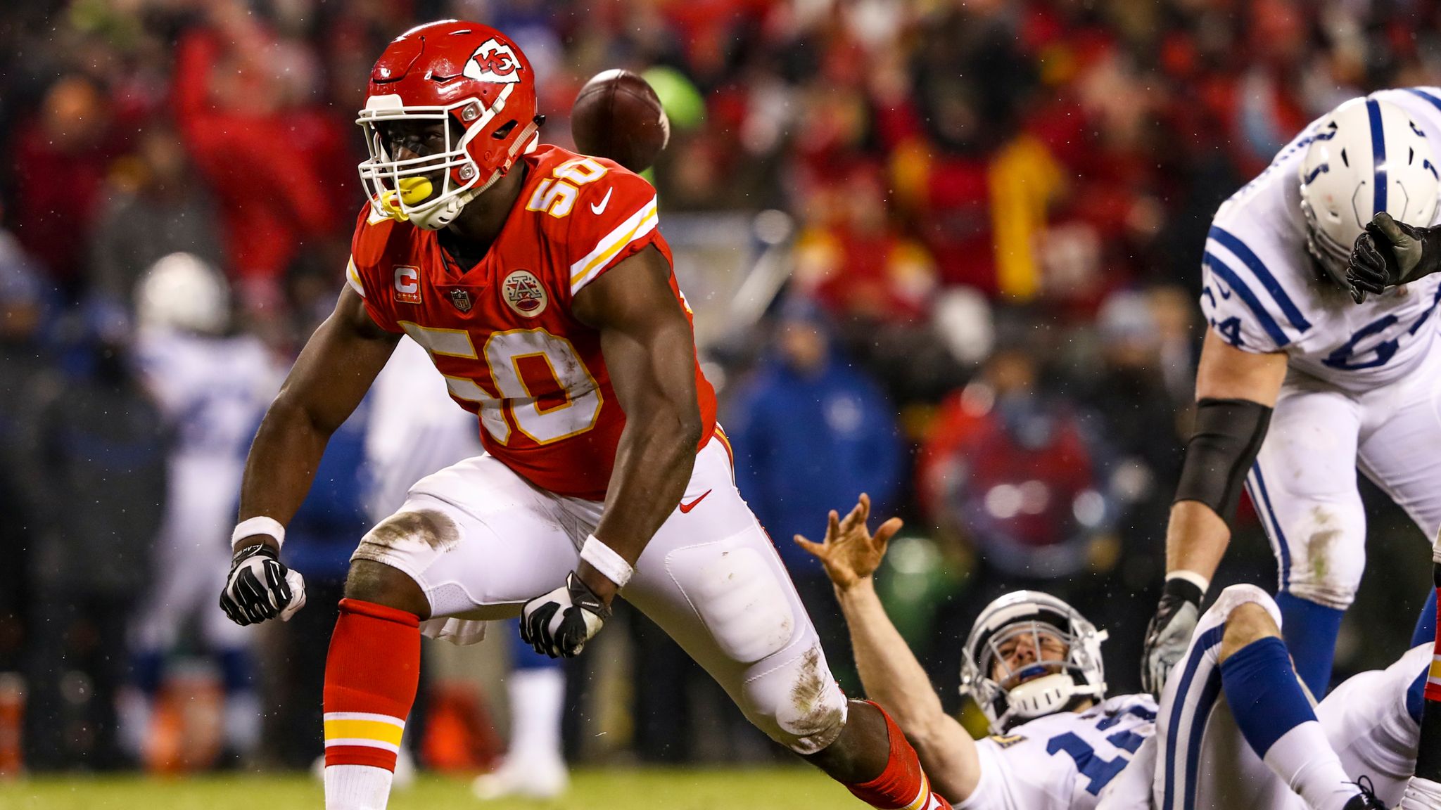 Chiefs dominate Colts, advance to AFC title game