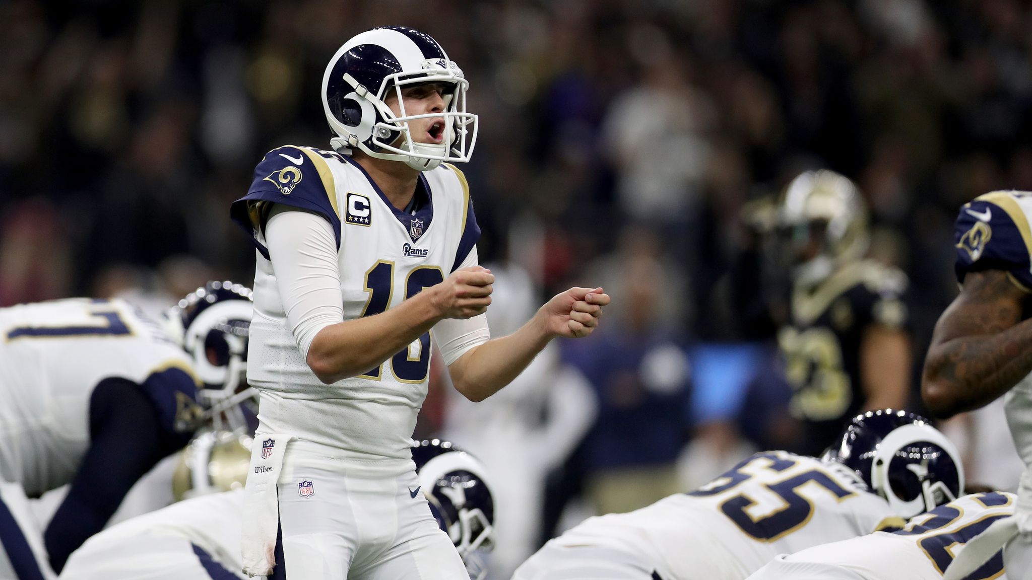 Forget a Super Bowl slump. The LA Rams have a Jared Goff problem