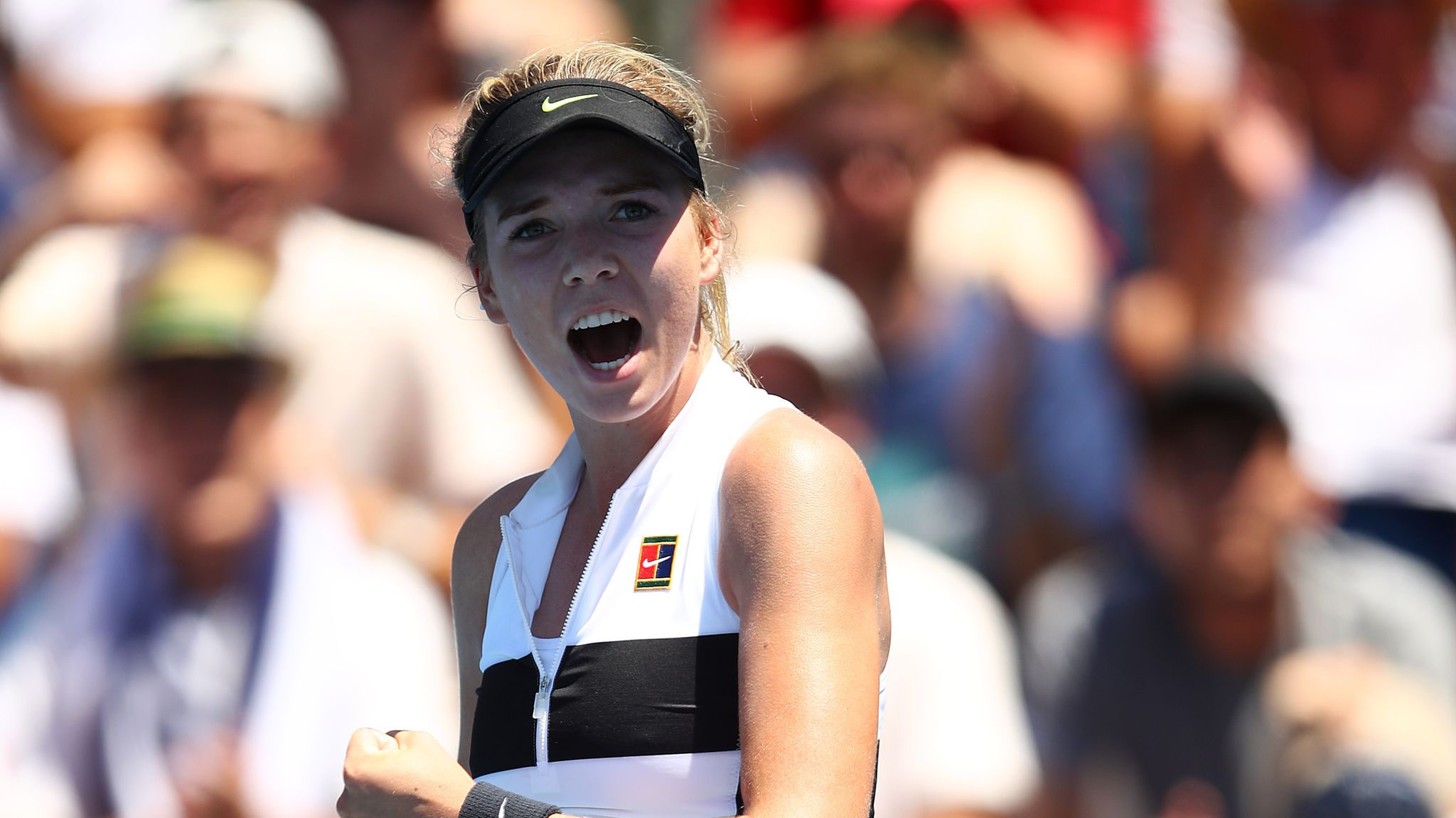 Katie Boulter earns historic win against Ekaterina Makarova at