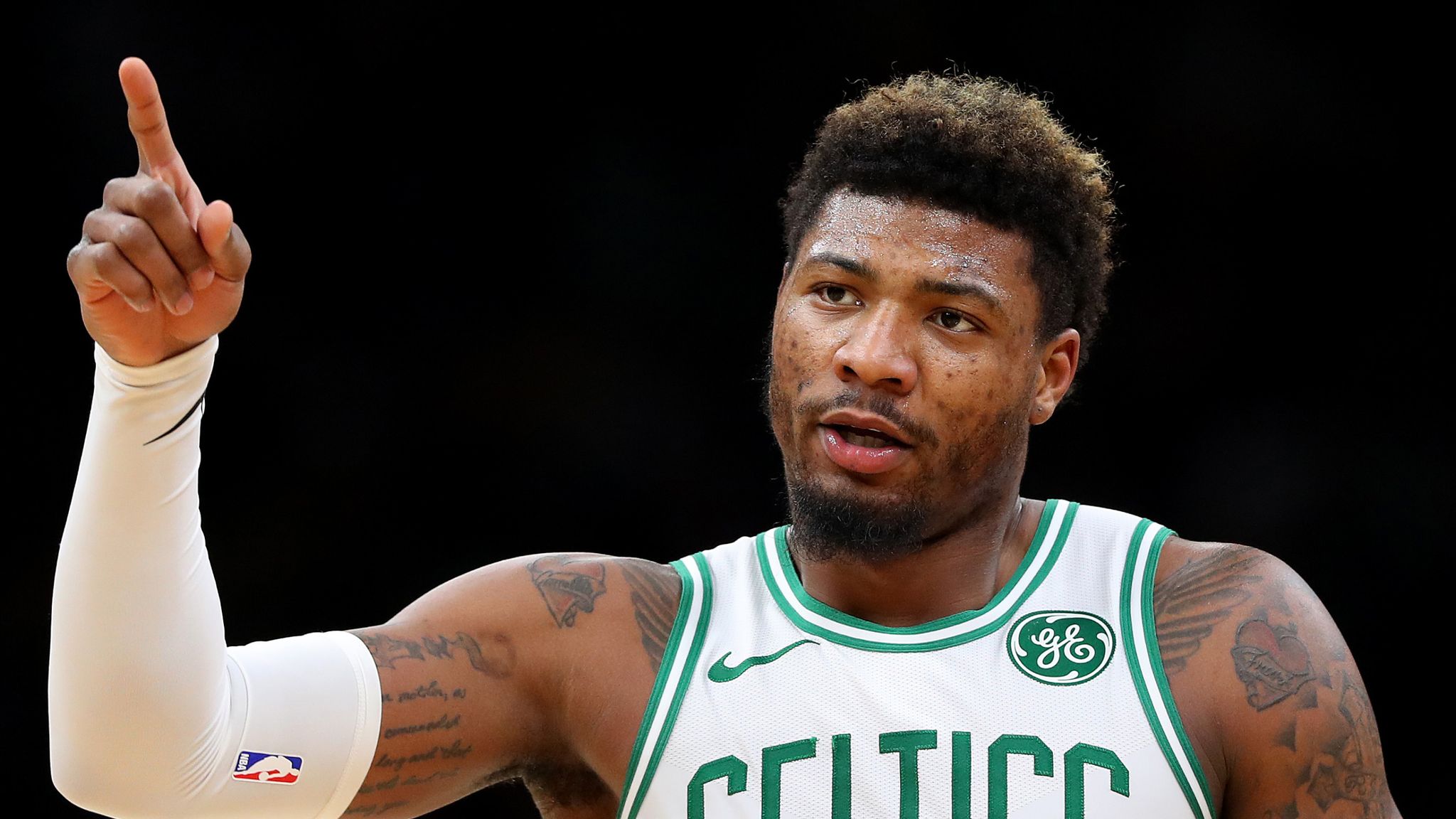 Boston Celtics guard Marcus Smart's improved offense allows him to ...