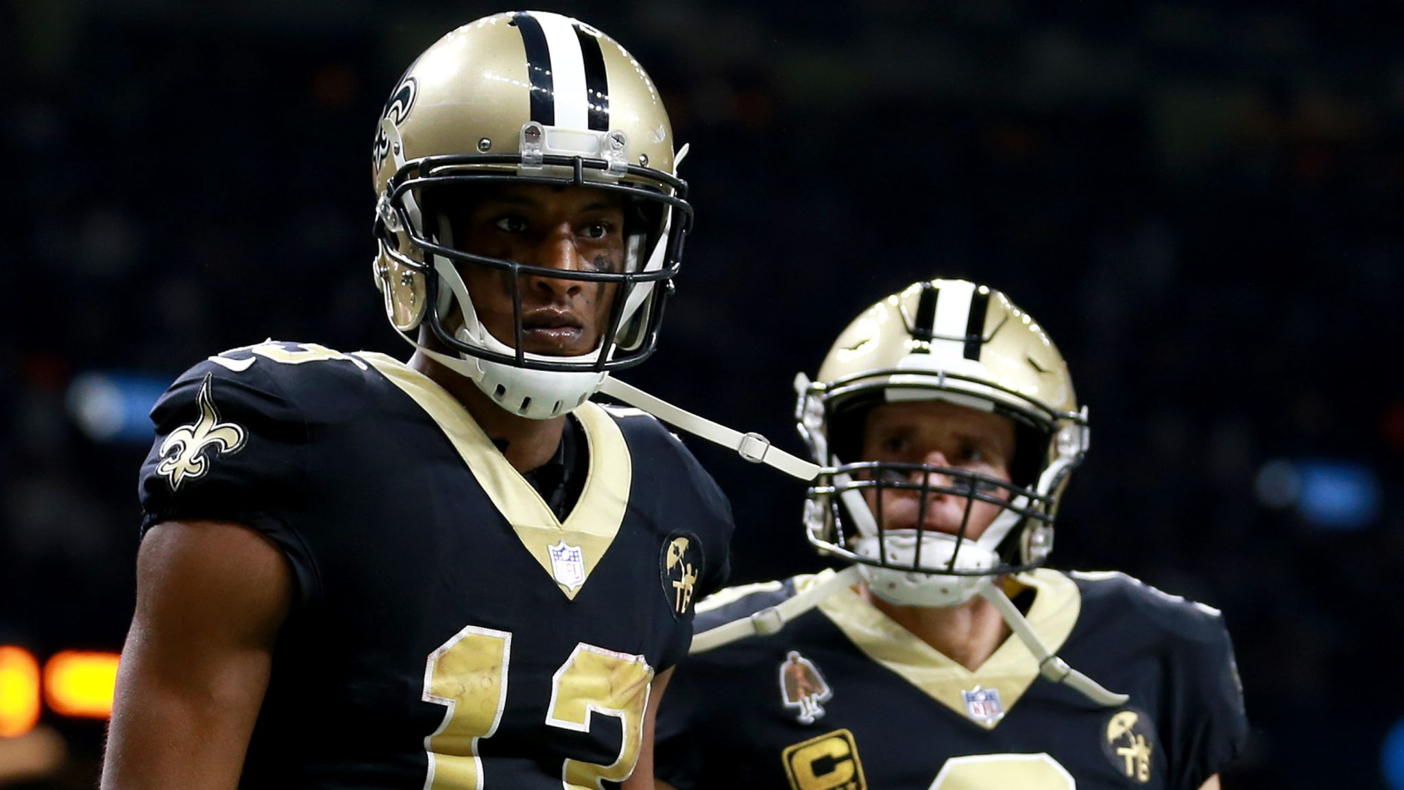 Saints WR Michael Thomas wasn't happy with Drew Brees' comments about  respecting the flag