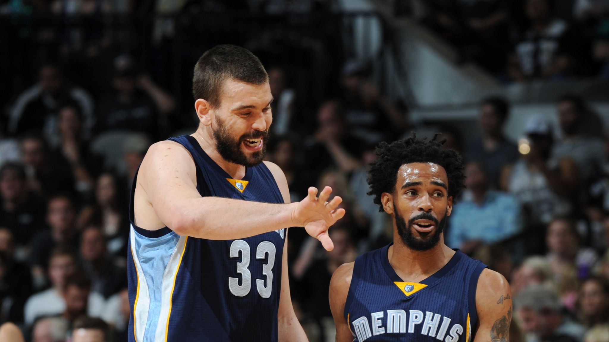 Mike Conley on Marc Gasol: 'It Looks Like He Lost 50 Pounds