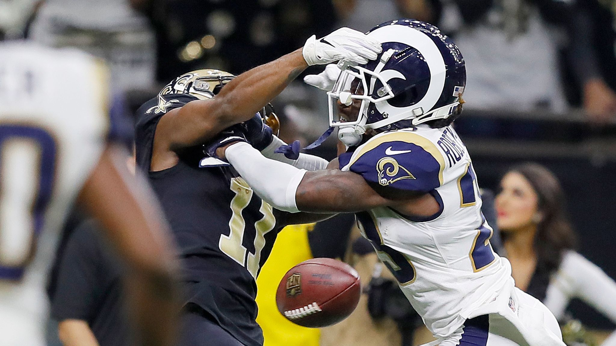 Rams' Nickell Robey-Coleman is fined for helmet-to-helmet hit