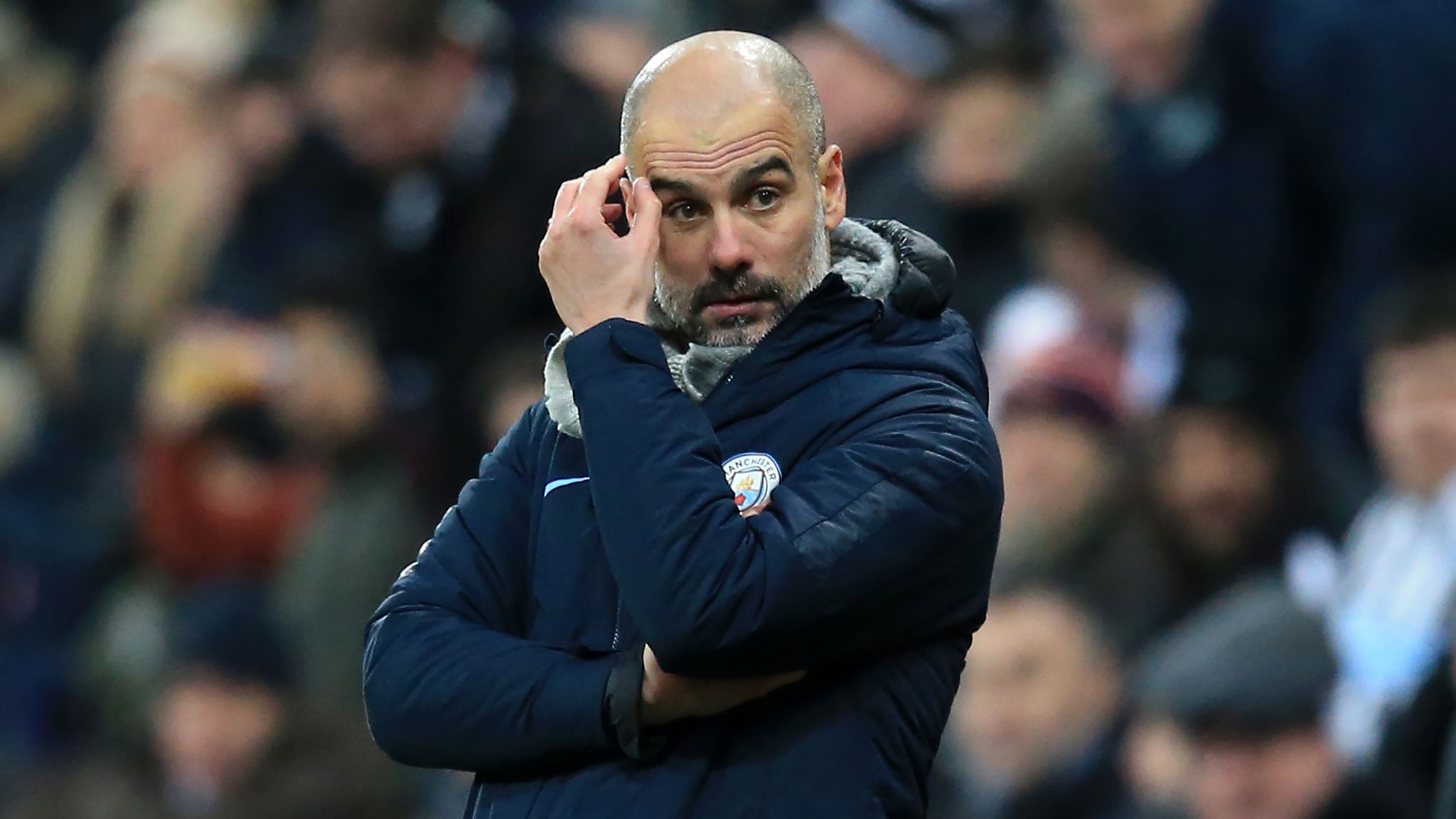 Manchester City Boss Pep Guardiola Says Title Race Is Not Over Despite ...