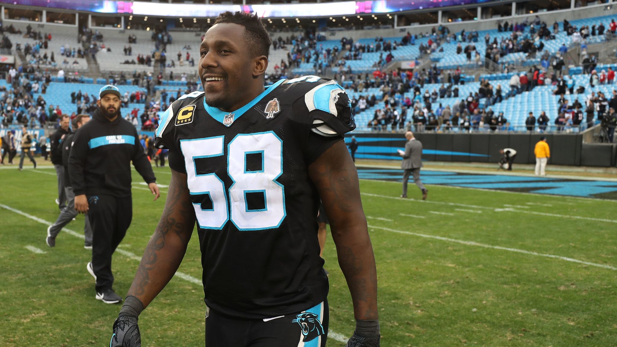 NFL Fans Are Loving the Carolina Panthers All Black Uniforms