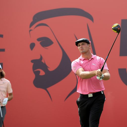 DeChambeau shares Dubai lead