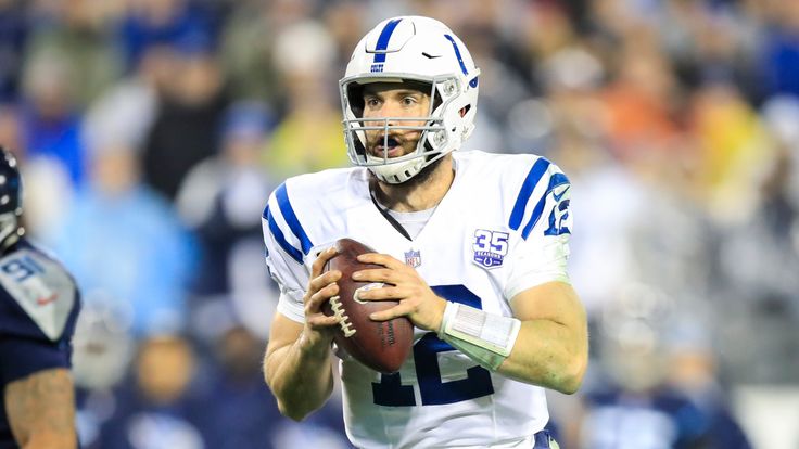 NASHVILLE, TN - DECEMBER 30: Andrew Luck #12 of the Indianapolis Colts runs with the ball against the Tennessee Titans during the fourth quarter at Nissan Stadium on December 30, 2018 in Nashville, Tennessee. (Photo by Andy Lyons/Getty Images)
