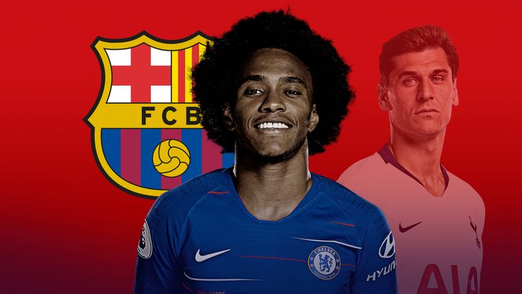 Willian and Fernando Llorente have both been linked with January moves to Barcelona
