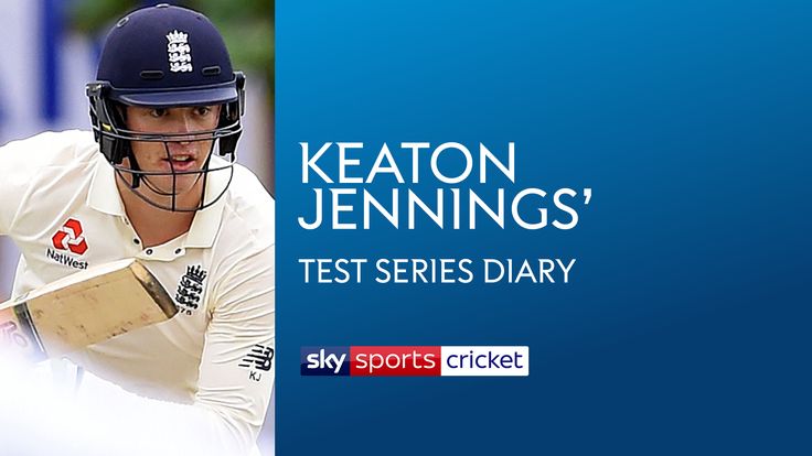 Keaton Jennings' Test series diary