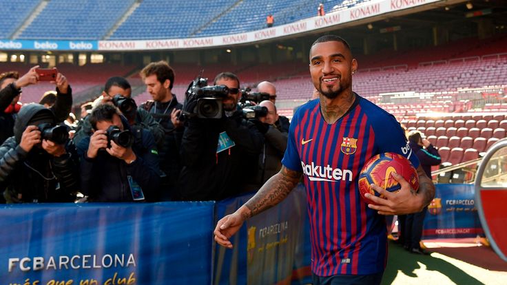 Kevin-Prince Boateng has joined Barcelona on loan from Sassuolo