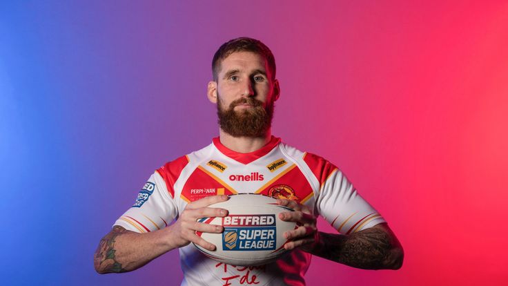 Picture by Paul Currie/SWpix.com - 24/01/2019 - Rugby League - Super League - Super League Launch Media Day - Sam Tomkins of Catalan Dragons