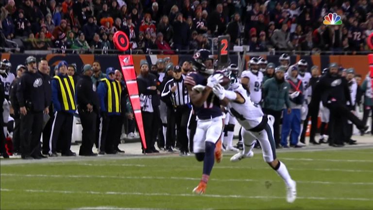 Was this Anthony Miller grab for the Chicago Bears a catch, a fumble, or incomplete?
