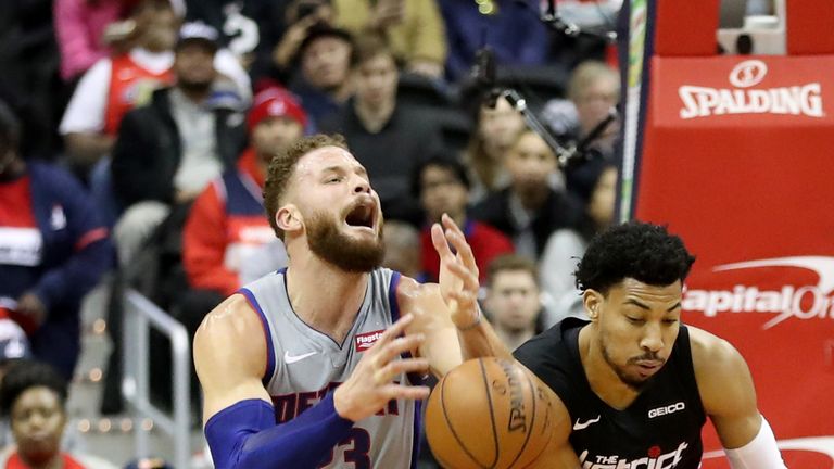 Blake Griffin clashes with Otto Porter Jr