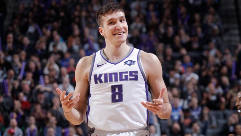 Bogdan Bogdanovic is all smiles 