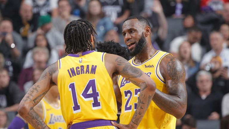 Brandon Ingram is finally showing his potential that we believed in! His  stats are right beside Lebron's performance the past couple of games! :  r/lakers
