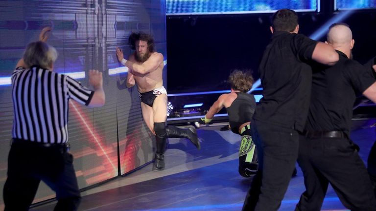 Daniel Bryan was attacked by AJ Styles after his match with R-Truth last week as the feud between the pair intensified