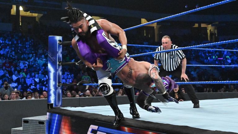 Andrade 'Cien' Almas and Rey Mysyterio's match lived up to all of its lofty expectations
