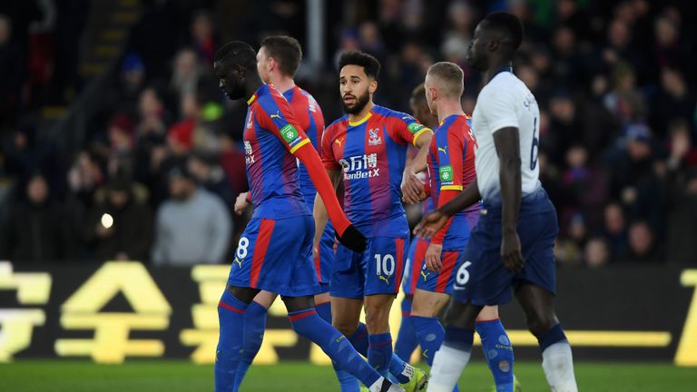  during the FA Cup Fourth Round match between Crystal Palace and Tottenham Hotspur at Selhurst Park on January 27, 2019 in London, United Kingdom.