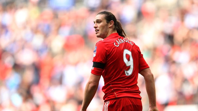 Andy Carroll scored just six goals for Liverpool