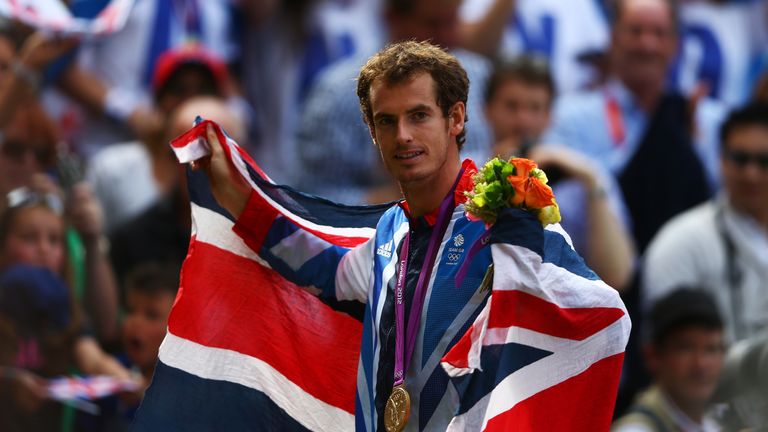 xxxx against xxxx during the xxxx on Day 9 of the London 2012 Olympic Games at the All England Lawn Tennis and Croquet Club on August 5, 2012 in London, England.