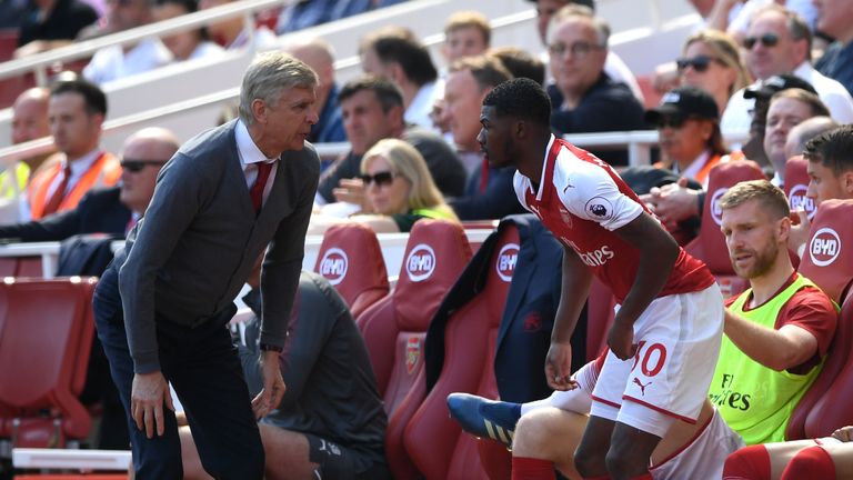 Maitland-Niles' breakthrough season at Arsenal came under Arsene Wenger