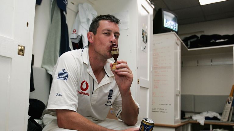 Giles was part of the successful 2005 Ashes side
