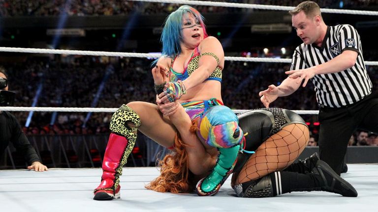 SmackDown women's champion Asuka needs a fresh challenger after seeing off Becky Lynch at the Royal Rumble