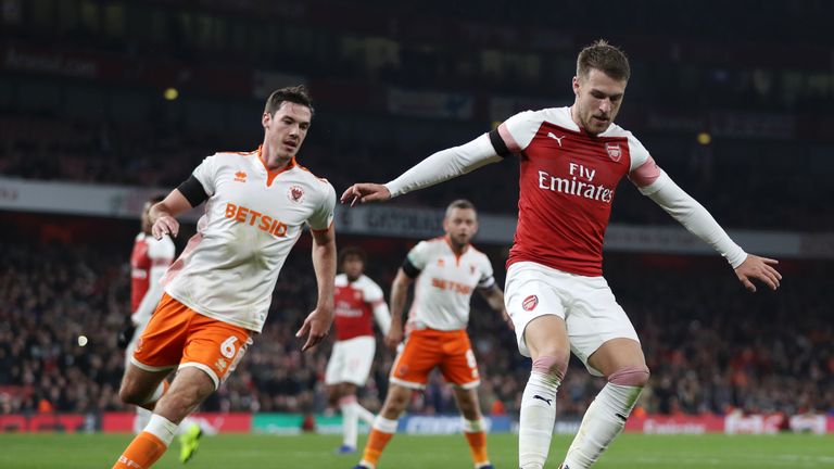 Ben Heneghan is currently on loan at Blackpool from Sheffield United