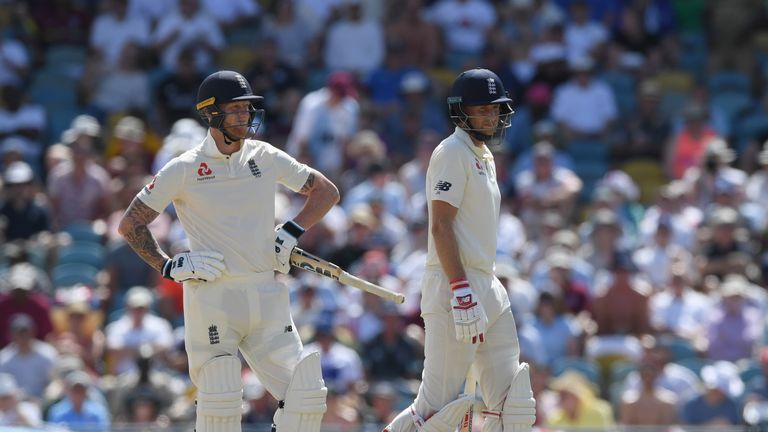 Ben Stokes and Joe Root, England, Test vs Windies in Barbados