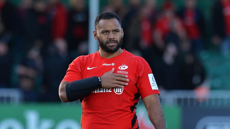 Billy Vunipola will return for Saracens this weekend